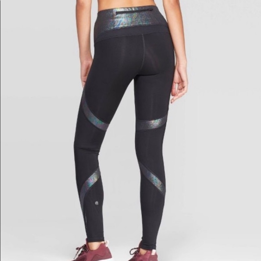 NEW Black Champion Leggings Medium Workout C9